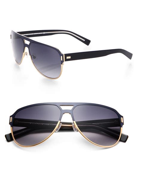 dior homme black tie aviators|DIOR.